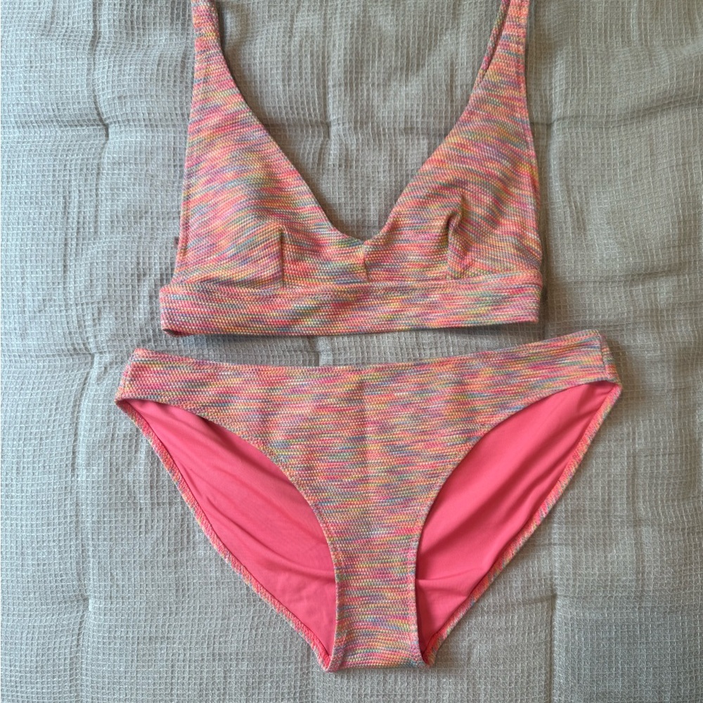American Eagle Colorful Bikini Set